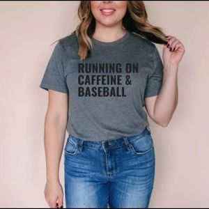 Baseball game tee